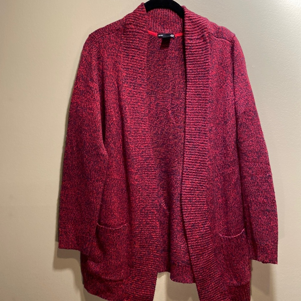 H&M Red/Blue Cardigan Size M